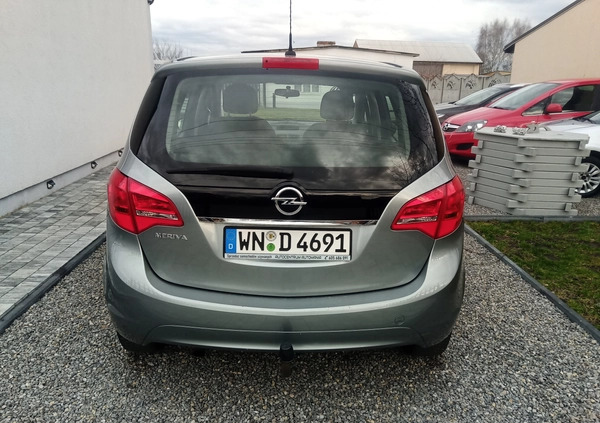 Opel Meriva cena 24900 przebieg: 122000, rok produkcji 2012 z Tarnobrzeg małe 154
